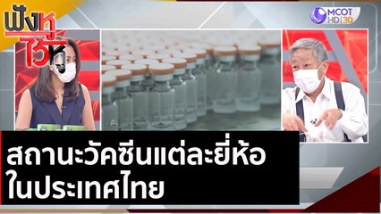 สถานะวัคซีนแต่ละยี่ห้อในประเทศไทย  | ฟังหูไว้หู (20 พ.ค. 64)