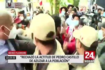 Keiko Fujimori se reunió con integrantes de ollas comunes y gremios de mototaxistas