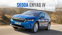 1er essai (prise en main) du Skoda Enyaq iV 100% électrique (2021)