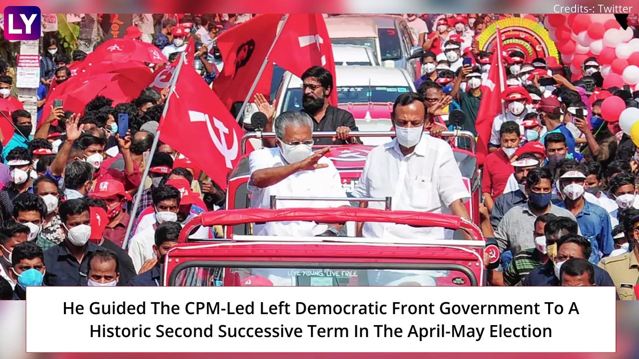 Kerala Elections: Pinarayi Vijayan Sworn In For...