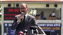 GAZİANTEP - Gençlik ve Spor Bakanı Kasapoğlu - Avrupa Ampute Futbol Federasyonu Şampiyonlar Ligi (2)