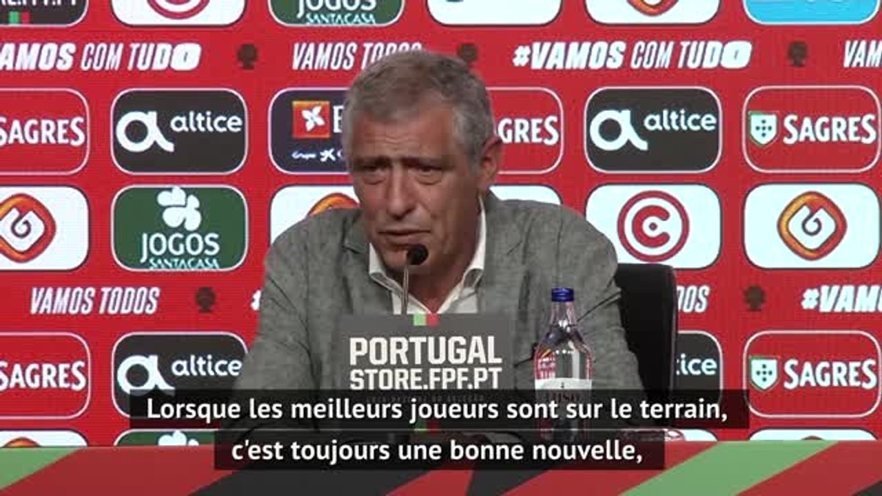 Portugal - Santos : "Le retour de Benzema ? C'est une bonne nouvelle pour le football"