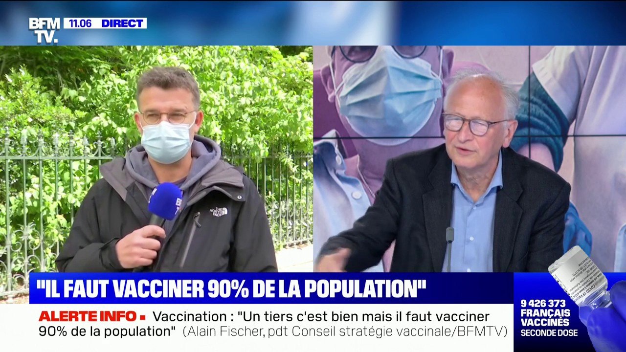 Alain Fischer: "La vaccination doit pouvoir s'amplifier chez le médecin généraliste et chez le pharmacien"