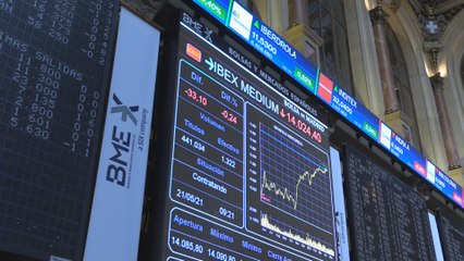 El Ibex 35 intenta cerrar la semana en positivo
