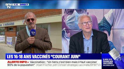 Une 3e dose de vaccin contre le Covid-19? Le Pr Alain Fischer assure que "rien n'est fixé"