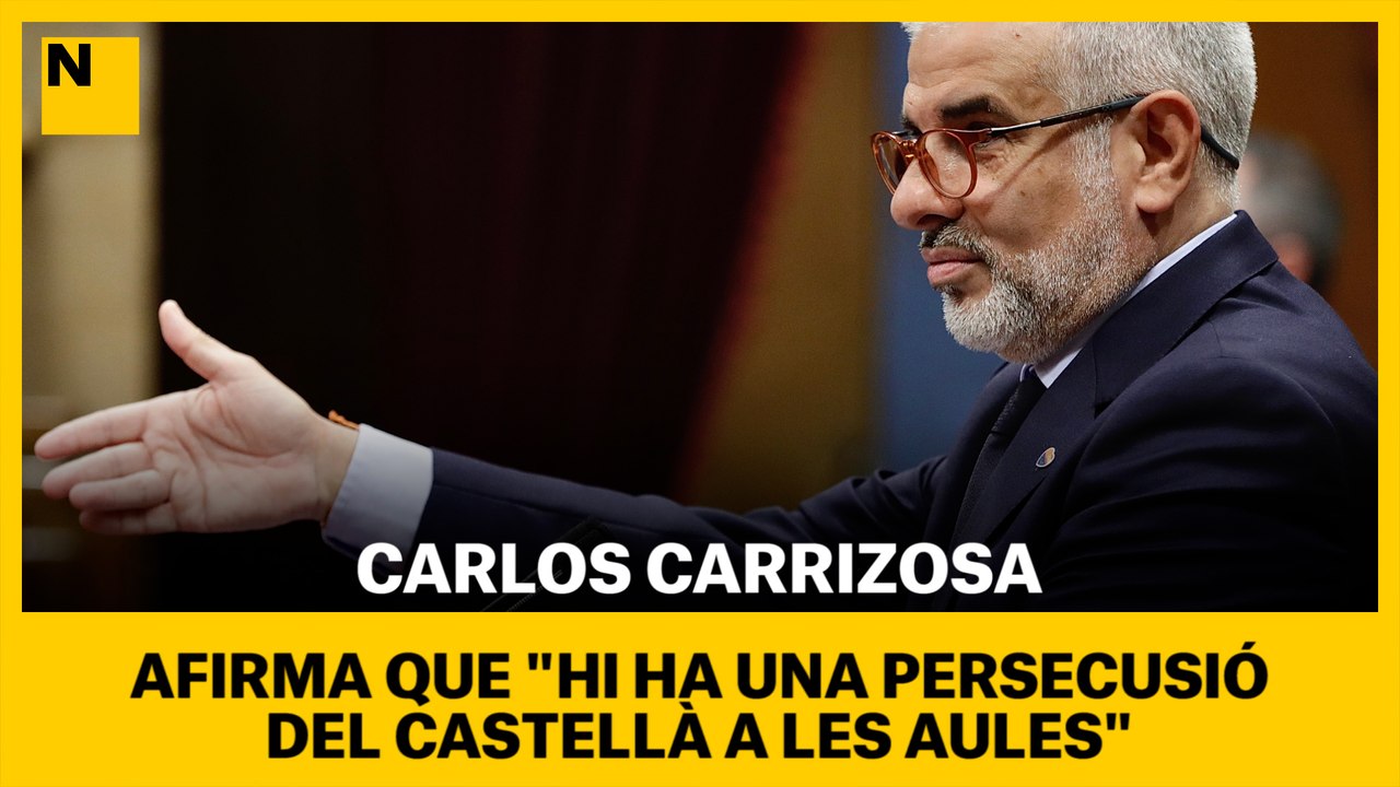 Carrizosa afirma que hi ha una "persecució del castellà a les aules"