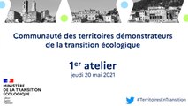 Atelier 1 | Communauté des territoires démonstrateurs de la transition écologique (CGDD)