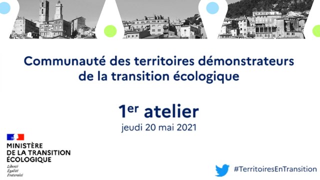 Atelier 1 | Communauté des territoires démonstrateurs de la transition écologique (CGDD)
