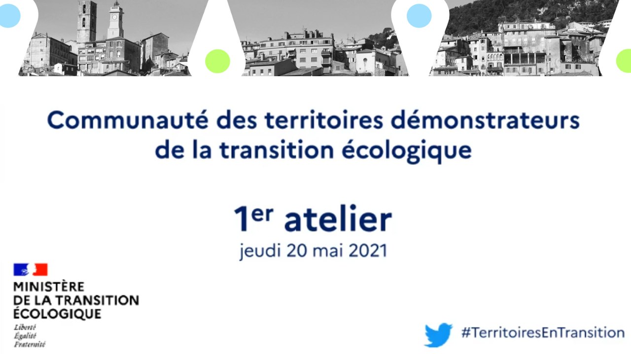 Atelier 1 | Communauté des territoires démonstrateurs de la transition écologique (CGDD)