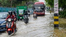 Delhi receives light rain spell, mercury dips
