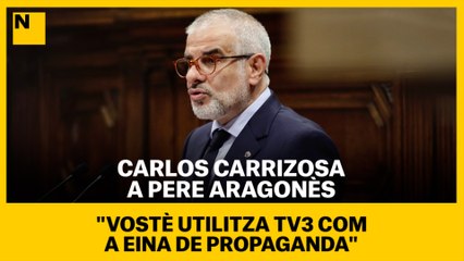 "No ha esmentat res de TV3. Vostè utilitza TV3 com a eina de propaganda"