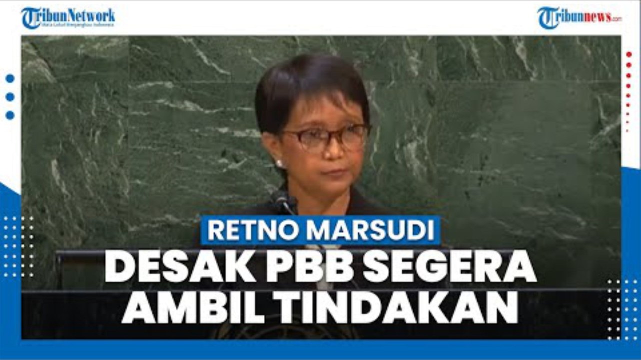 Indonesia Desak PBB agar Ambil Tindakan untuk Hentikan Kekerasan yang Terjadi di Palestina