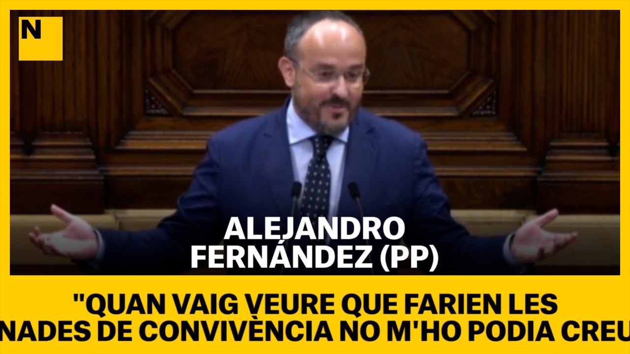 Fernández: "Quan vaig veure que farien les jornades de convivència no m'ho podia creure"