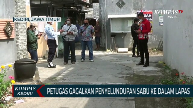 Lapas Kediri Gagalkan 8 Kali Aksi Penyelundupan Narkoba