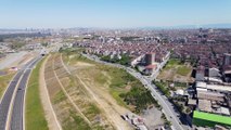 İSTANBUL - (DRONE) Kuzey Marmara Otoyolu 7'nci kesimi