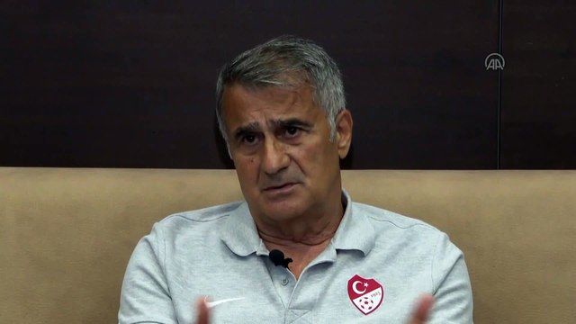 ANTALYA - A Milli Takım Teknik Direktörü Şenol Güneş, AA’ya konuştu (2)