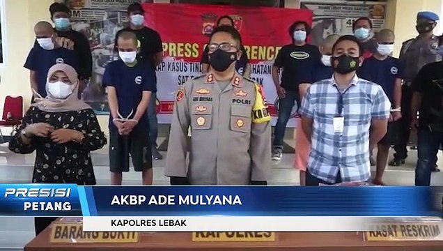 Pelaku Begal Berhasil Ditangkap Satreskrim Polres Lebak [REVISI]
