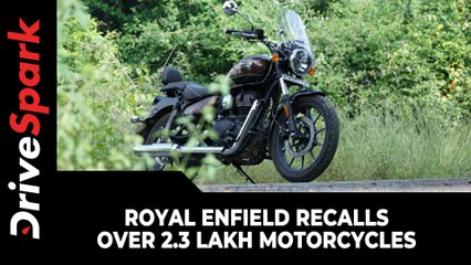 Download Video: Royal Enfield Recalls Over 2.3 Lakh Motorcycles | Faulty Ignition Coil Replaces Performance