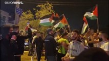 شاهد: فلسطينيون يحتفلون بإعلان وقف إطلاق النار