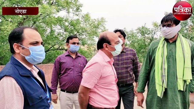 भाजपा विधायक और यमुना प्राधिकरण के सीईओ ने किया कोविड हॉस्पिटल का शुभारंभ, देखें वीडियो