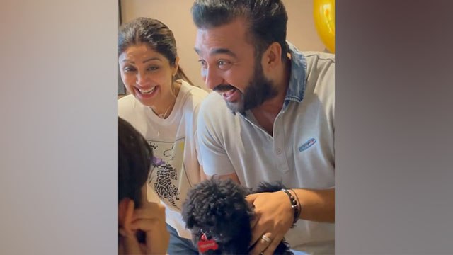 Shilpa Shetty ने बेटे Viaan Raj Kundra को दिया ये बर्थडे सरप्राइज; Watch video | FilmiBeat