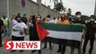 Solidarity with Palestine: NGOs, Pakatan youth hand over memorandum to US embassy in KL