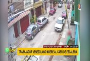 Trabajador extranjero muere al caer de escalera cuando realizaba una instalación
