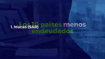 Los 10 países menos endeudados