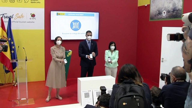 Presentación oficial del Certificado Verde UE Covid con dos hitos clave