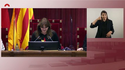 Primer discurs com a president d'Aragonès