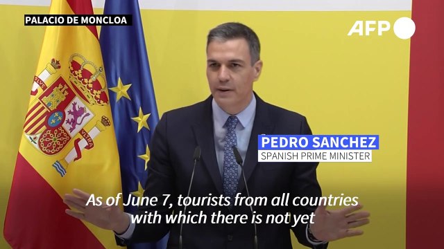 Spain to allow all vaccinated travellers in from June 7