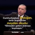 Cumhurbaşkanı Erdoğan'ın sözleri salonu ayağa kaldırdı: Meydan okuyorum!