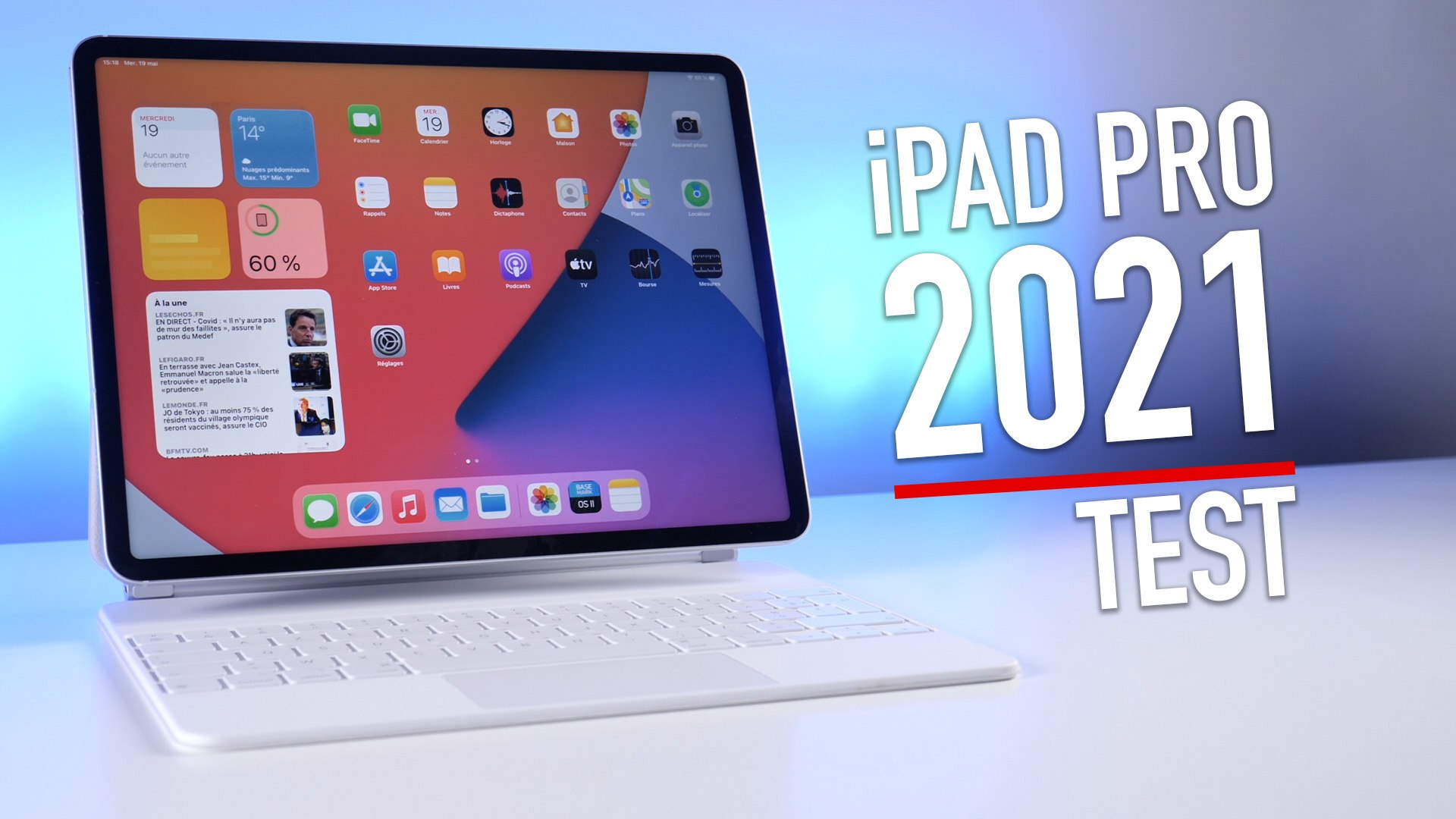 ⁣Faut-il choisir un iPad Pro plutôt qu'un MacBook Air - Test iPad Pro 2021