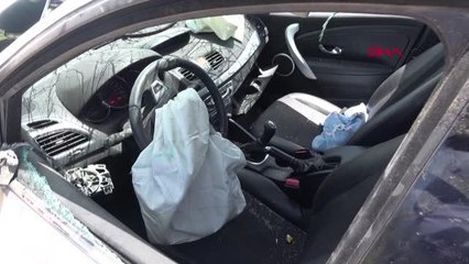 AKSARAY FREN PEDALININ ALTINA GİREN YAVRU KEDİ, KAZAYA NEDEN OLDU; 1 YARALI