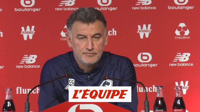 Galtier sur la suspension de Fonte : «Je me plie à la décision du CNOSF» - Foot - L1 - Lille