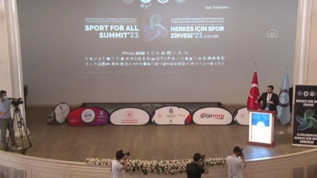 Herkes İçin Spor Zirvesi ve Uluslararası Herkes İçin Spor Kongresi başladı