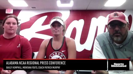 Alabama softball NCAA Regional press conference