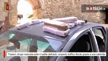 Trapani, droga nascosta sotto il sedile dell'auto: scoperto traffico illecito grazie a una calamita