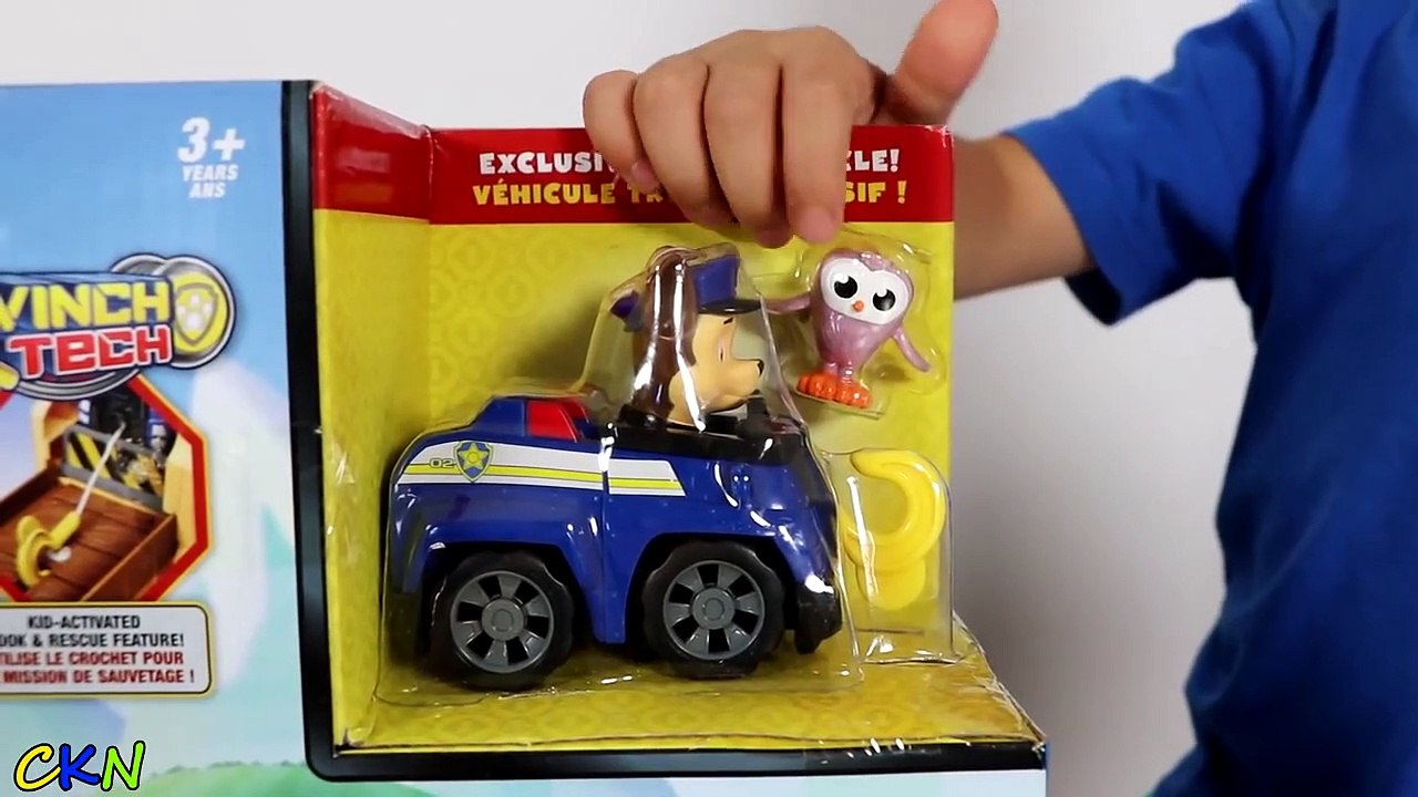 Paw Patrol Toys Chase'S Off Road Rescue Playset Unboxing Fun With Ckn Toys