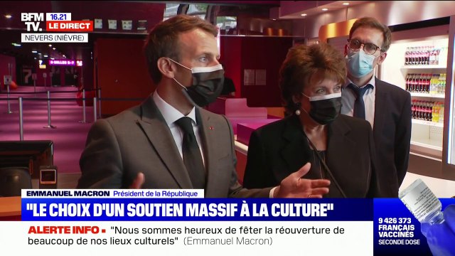 Emmanuel Macron: Il faut qu'il y ait un prix unique de tous les livres, qu'on les achète en librairie ou qu'on les reçoive à la maison