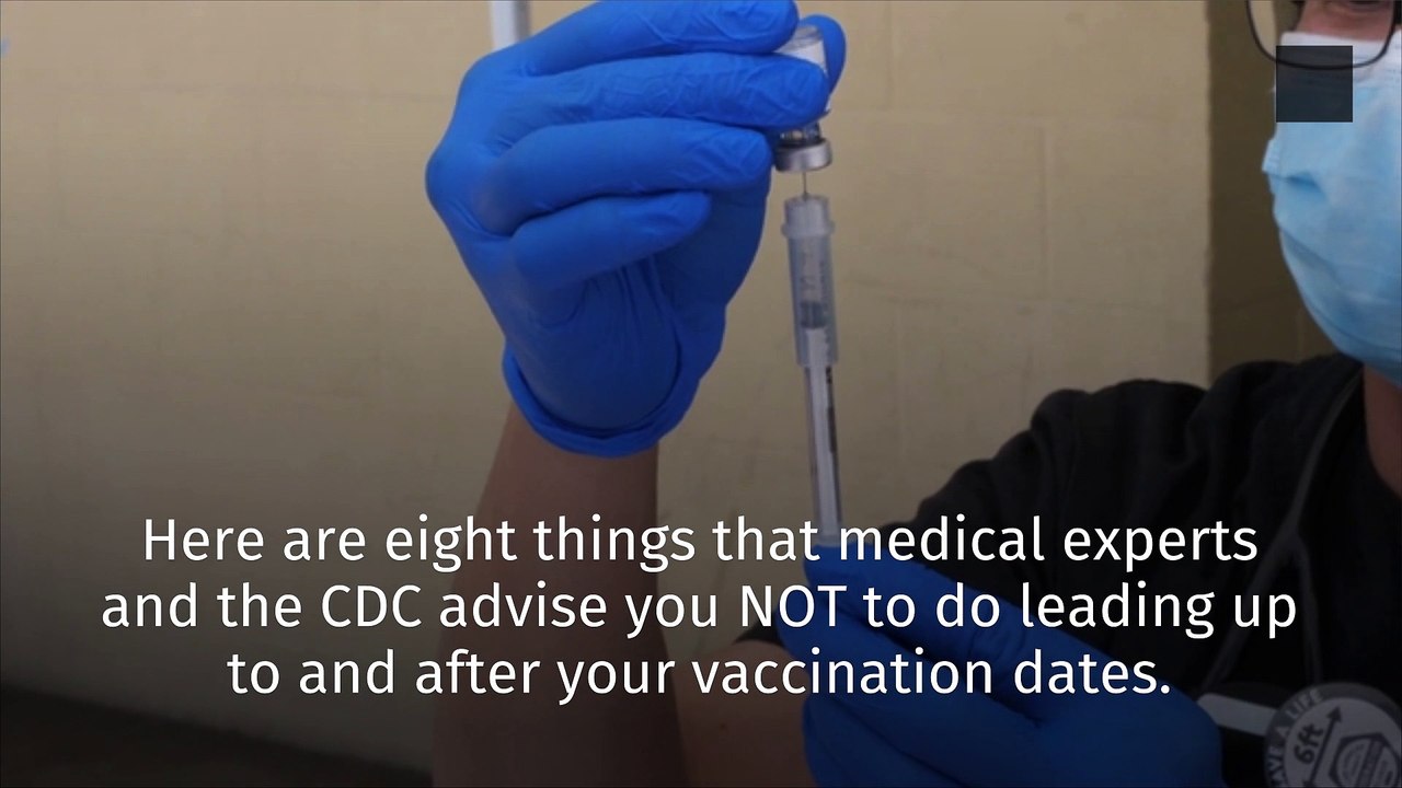 Going to Get Your COVID-19 Vaccine? Avoid Doing These Things Before