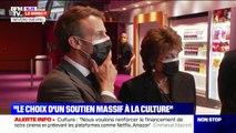 Emmanuel Macron sur la fermeture des lieux culturels: 