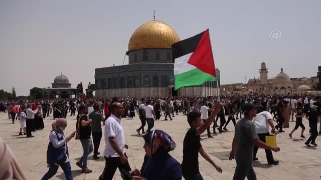 Son dakika haberleri: İsrail polisinden Mescid-i Aksa'da cuma namazı sonrası cemaate müdahale: 20 yaralı