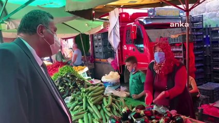 Niğdeli pazarcı: “Karpuzu dilimle veriyorum”