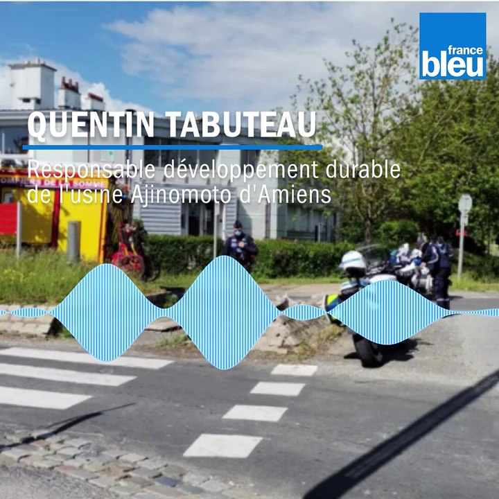 Quentin Tabuteau de l'usine Ajinomoto d'Amiens