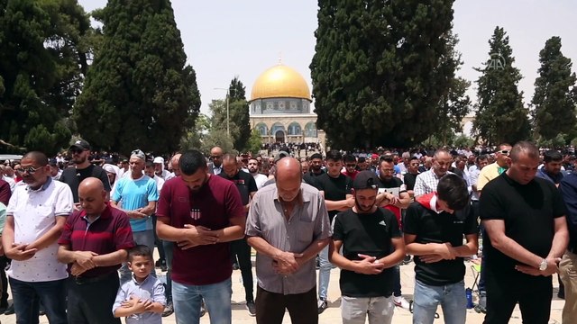 KUDÜS - Mescid-i Aksa’da cuma namazı (2)