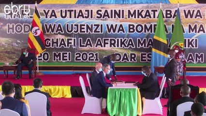 Tz, Ug Zasaini Mkataba Wa Ujenzi Wa Bomba La Usafirishaji Mafuta