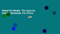 About For Books  The Agricola and the Germania  For Online