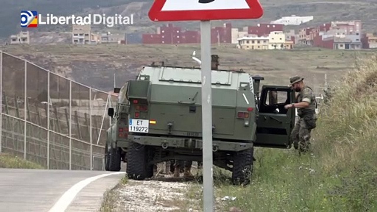 El Gobierno despliega a las Fuerzas Armadas en el perímetro fronterizo de Melilla