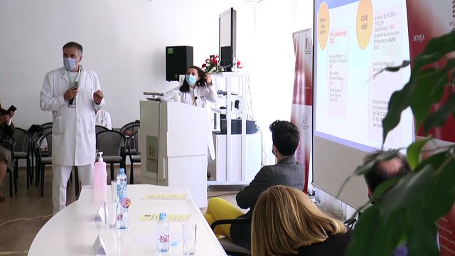 SARAYBOSNA - Bosna Hersek'te Bezmialem Vakıf Üniversitesi Hastanesi iş birliğinde Kovid-19 salgını ele alındı